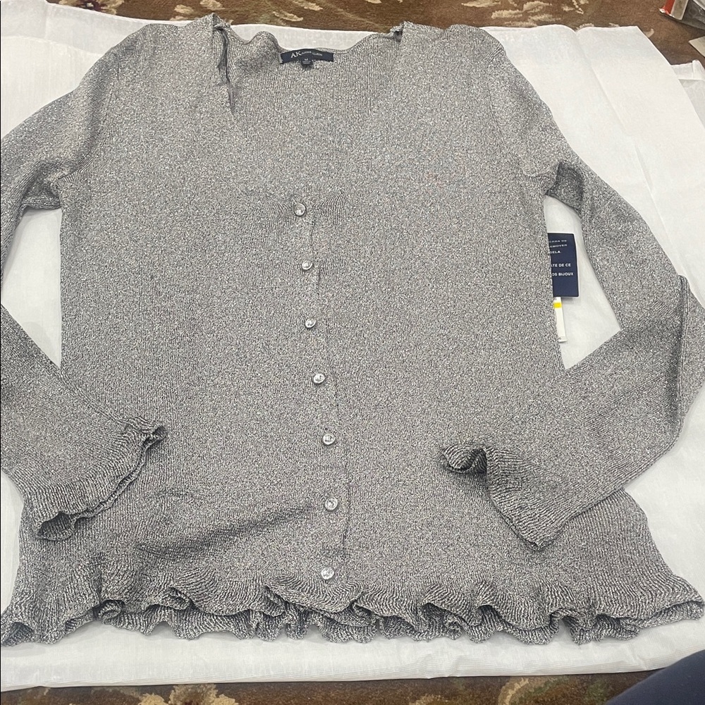 Anne Klein Gray Cardigan